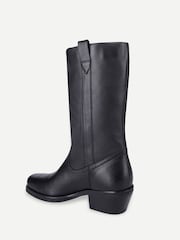 Off The Hook Ritchie Suede Leather Western Mid Calf Boots - Billede 3 af 6