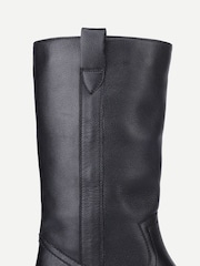 Off The Hook Ritchie Suede Leather Western Mid Calf Boots - Billede 5 af 6