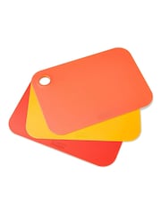 Joseph Joseph Set of 3 Multicolour Pop™ Mini Chopping Mats - Image 1 of 6