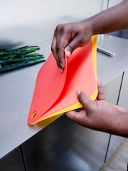Joseph Joseph Set of 3 Multicolour Pop™ Mini Chopping Mats - Image 3 of 6