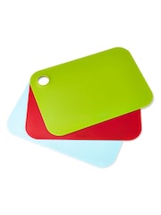 Joseph Joseph Set of 3 Multicolour Pop™ Mini Chopping Mats - Image 1 of 6