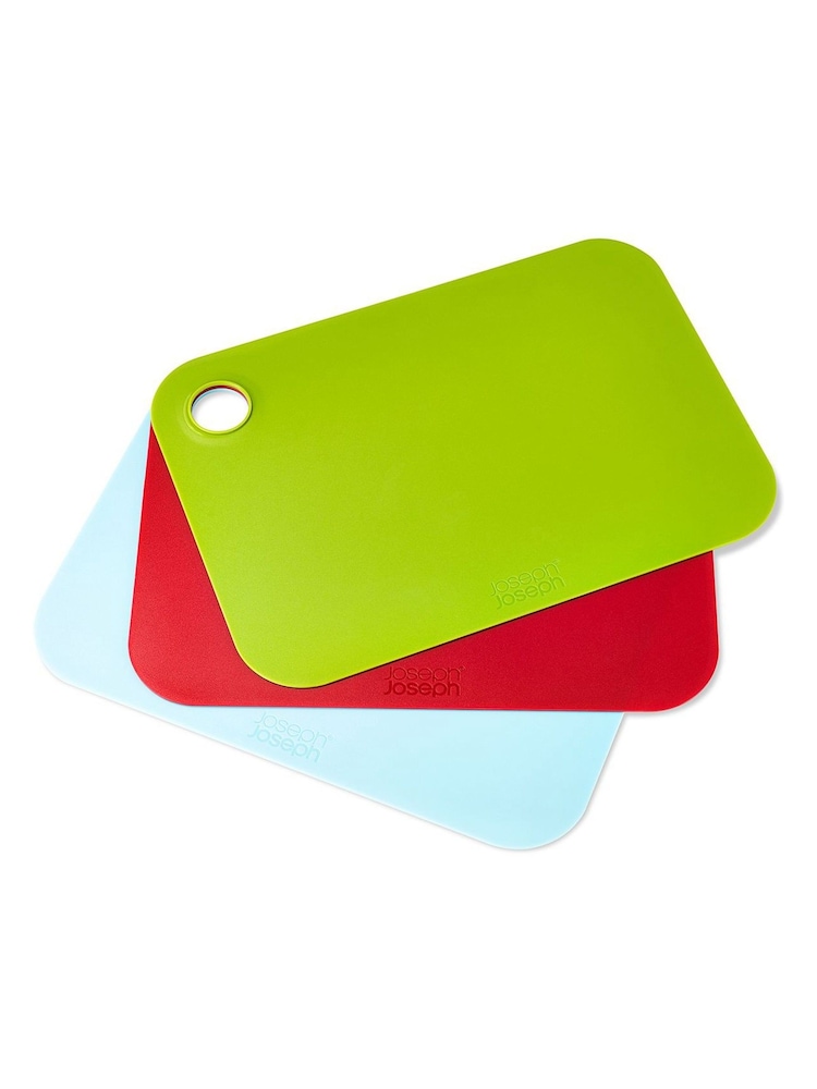 Joseph Joseph Set of 3 Multicolour Pop™ Mini Chopping Mats - Image 1 of 6