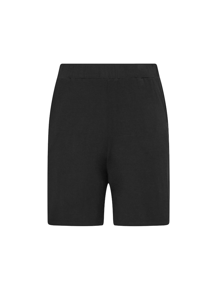 Long Tall Sally Black Jersey Shorts - Image 5 of 5