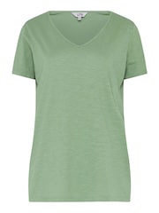 Long Tall Sally 100% Cotton Stripe T-Shirt 2 Pack - Imagen 8 de 8