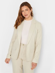 Long Tall Sally Natural Linen Jacket - Image 1 of 4