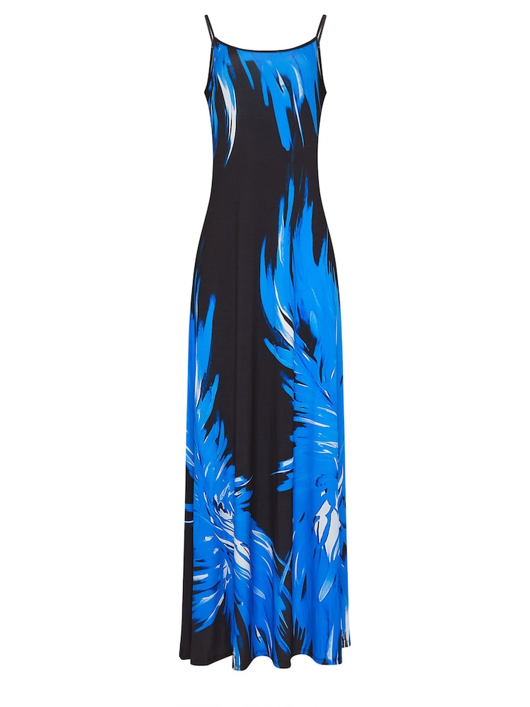 Long Tall Sally Black & Floral Maxi Dress - Image 5 of 5 Long Tall Sally Black & Floral Maxi Dress - Image 5 of 5