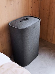 Joseph Joseph Forest Grey Tota 2 One 60L Easy-empty Laundry Basket - Image 1 of 5