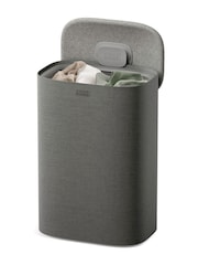 Joseph Joseph Forest Grey Tota 2 One 60L Easy-empty Laundry Basket - Image 5 of 5