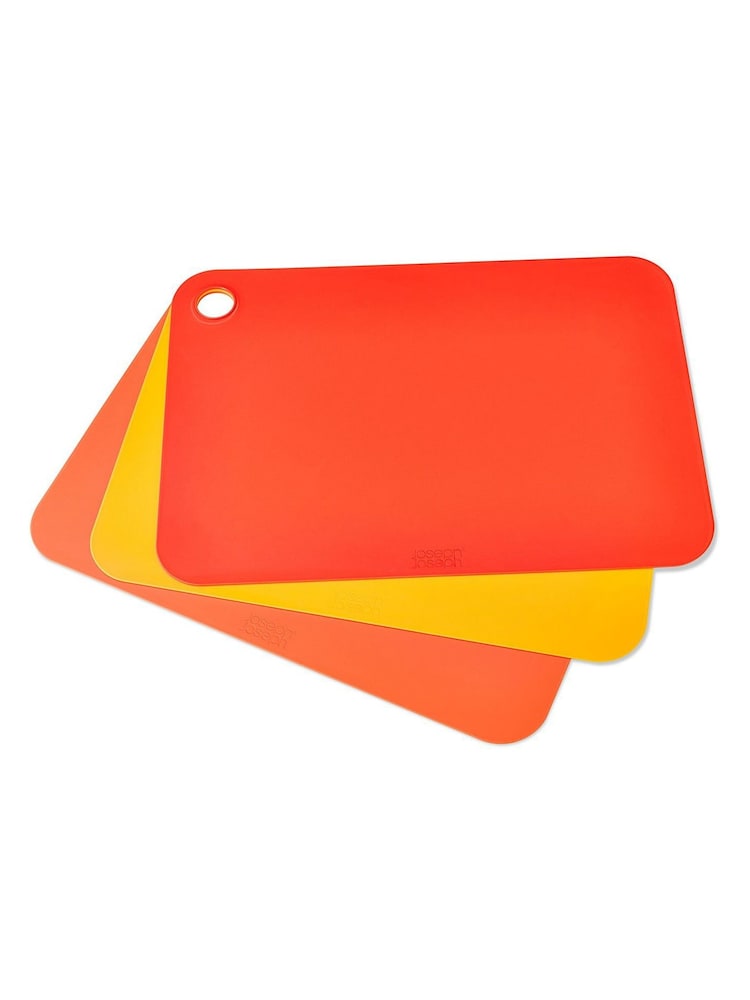 Joseph Joseph Set of 3 Multicolour Pop™ Chopping Mats - Image 1 of 5 Joseph Joseph Set of 3 Multicolour Pop™ Chopping Mats - Image 1 of 5