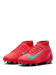 Naranja - Botas de fútbol infantiles con diseño multiterreno Mercurial Superfly 10 Club de Nike - Imagen 3 de 8