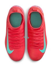 Naranja - Botas de fútbol infantiles con diseño multiterreno Mercurial Superfly 10 Club de Nike - Imagen 4 de 8