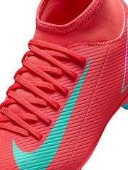 Naranja - Botas de fútbol infantiles con diseño multiterreno Mercurial Superfly 10 Club de Nike - Imagen 8 de 8