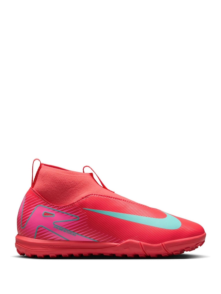 Nike Orange Kids Mercurial Zoom Superfly 10 Academy Turf Football Boots - Image 1 of 8