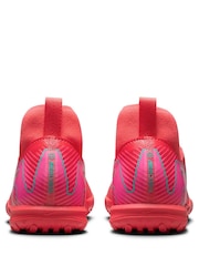 Nike Orange Kids Mercurial Zoom Superfly 10 Academy Turf Football Boots - Image 5 of 8