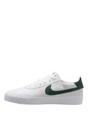 Nike White/Blue Court Shot Trainers - Image 2 of 4