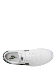Nike White/Blue Court Shot Trainers - Image 3 of 4