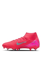 Nike Orange Adults Zoom Mercurial Superfly 10 Academy Soft Ground Football Boots - Image 4 of 12
