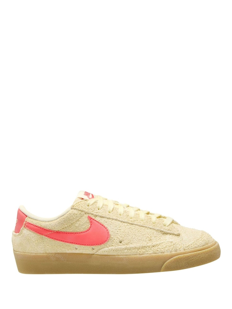 Nike Cream Blazer Low '77 Vintage Trainers - Image 1 of 4