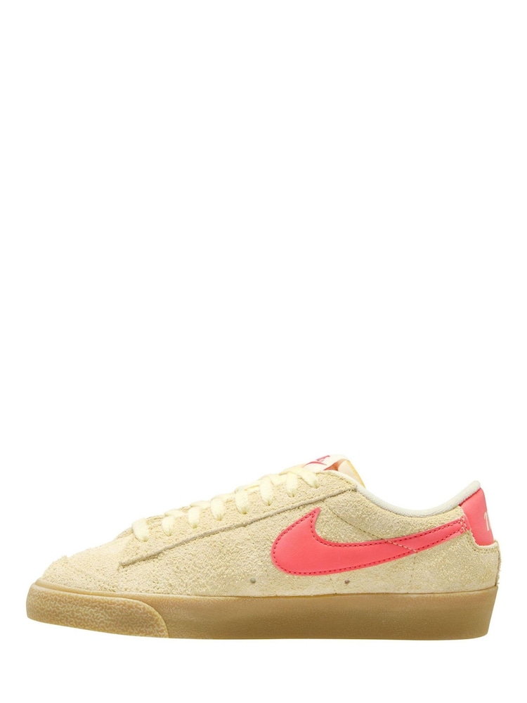 Nike Cream Blazer Low '77 Vintage Trainers - Image 2 of 4