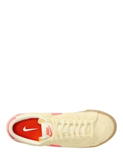 Nike Cream Blazer Low '77 Vintage Trainers - Image 3 of 4
