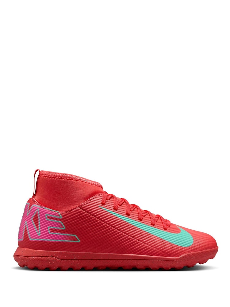 Nike Orange Kids Mercurial Superfly Club Turf Football Boots - Image 1 of 10