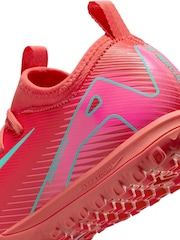 Nike Orange Kids Mercurial Vapor 16 Academy Turf Football Boots - Image 7 of 8