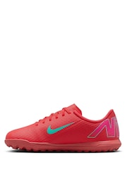 Nike Orange Kids Mercurial Vapor 16 Club Turf Football Boots - Image 2 of 7