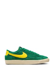 Nike Green Blazer Low '77 Vintage Trainers - Image 1 of 12
