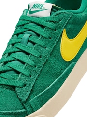 Nike Green Blazer Low '77 Vintage Trainers - Image 10 of 12