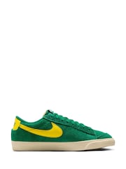 Nike Green Blazer Low '77 Vintage Trainers - Image 3 of 12