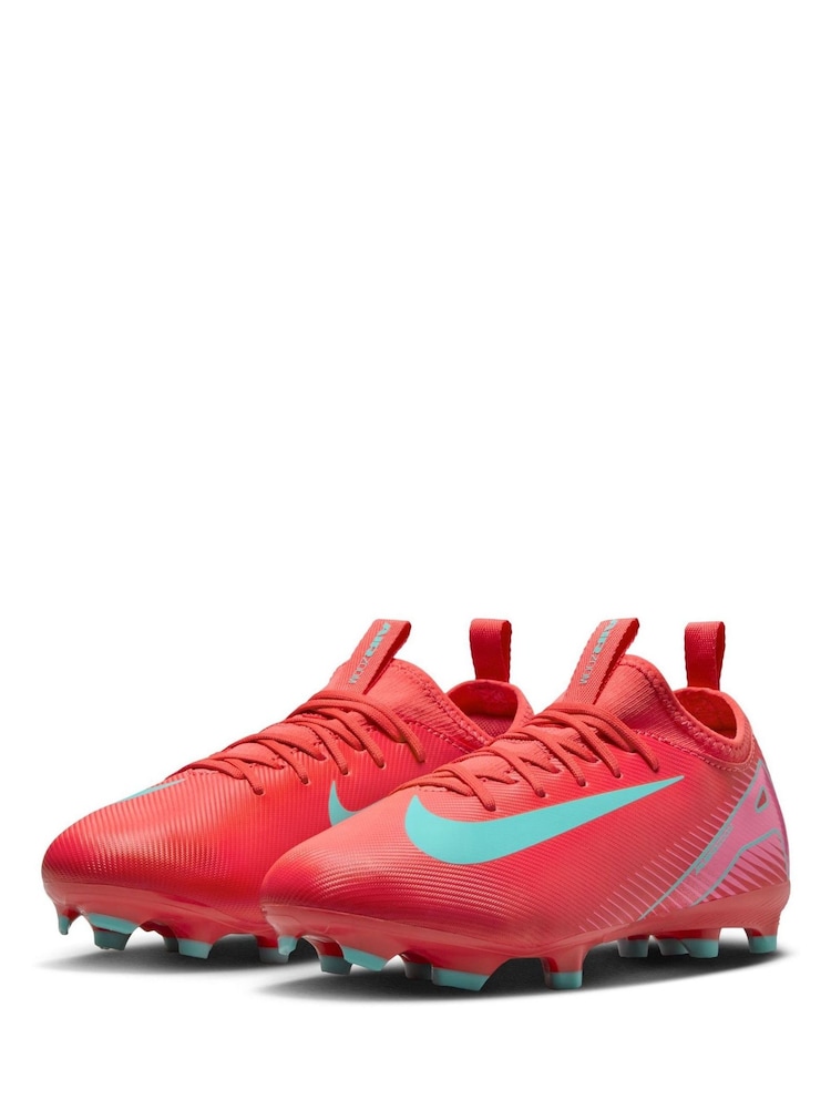 Pomarańczowy - Nike Kids Zoom Vapor 16 Academy Multi Ground Football Boots - Image 3 of 9