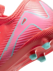 Nike Orange Kids Mercurial Zoom Vapor 16 Academy Multi Ground Football Boots - Image 8 of 9