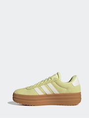 adidas Yellow VL Court Bold Trainers - Image 2 of 9