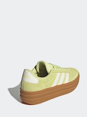 adidas Yellow VL Court Bold Trainers - Image 4 of 9