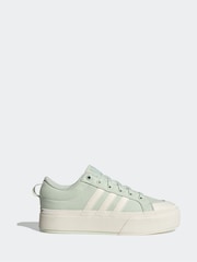 adidas Green Bravada 2.0 Platform Trainers - Image 1 of 3