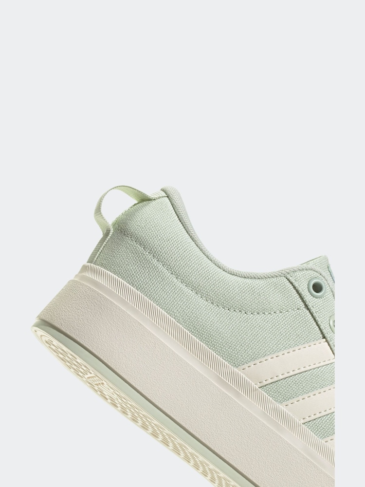 adidas Green Bravada 2.0 Platform Trainers - Image 3 of 3