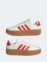 adidas White VL Court Bold Shoes - Image 12 of 18