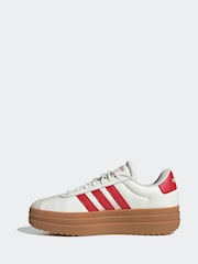 adidas White VL Court Bold Shoes - Image 18 of 18