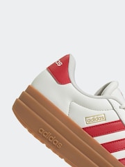 adidas White VL Court Bold Shoes - Image 3 of 4