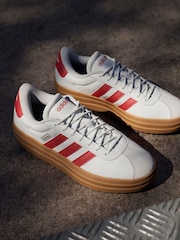 adidas White VL Court Bold Shoes - Image 5 of 18