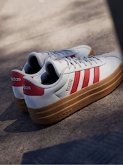 adidas White VL Court Bold Shoes - Image 6 of 18