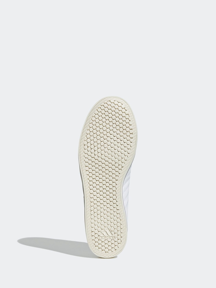 adidas White VS Pace Trainers - Image 4 of 9