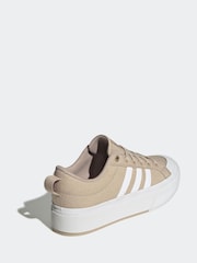 adidas Brown Bravada 2.0 Platform Trainers - Image 4 of 9