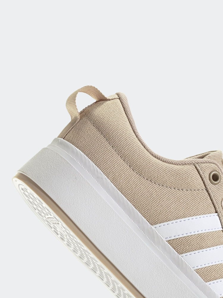adidas Brown Bravada 2.0 Platform Trainers - Image 9 of 9