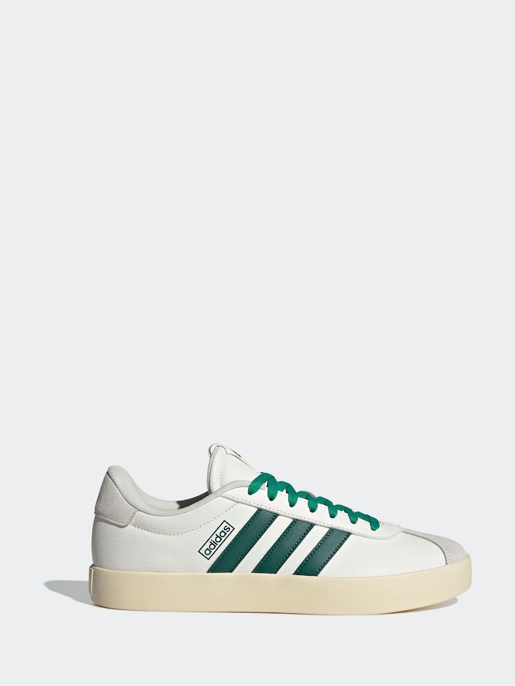 Белый - adidas VL Court Trainers - Изображение 1 из 9