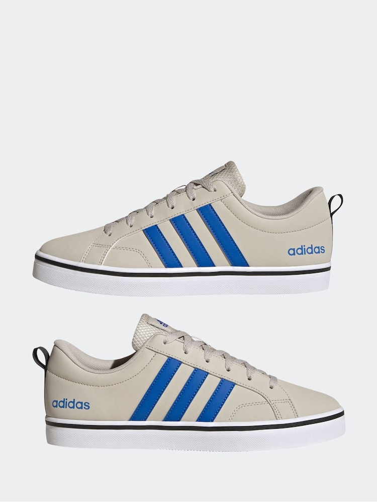 adidas Cream VS Pace Trainers - Image 5 of 9