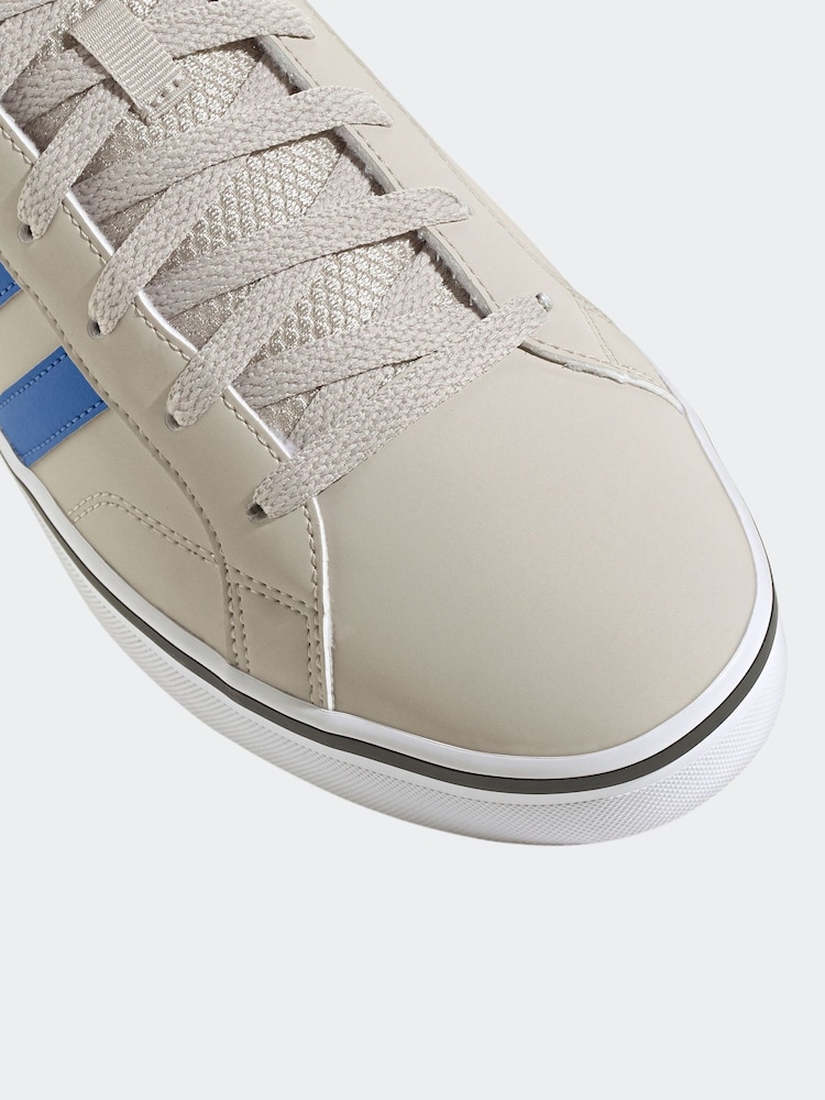 adidas Cream VS Pace Trainers - Image 9 of 9