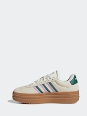 adidas White VL Court Bold Trainers - Image 10 of 17