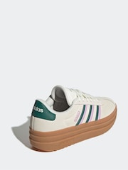 adidas White VL Court Bold Trainers - Image 11 of 17