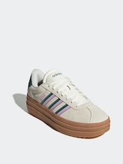 adidas White VL Court Bold Trainers - Image 12 of 17